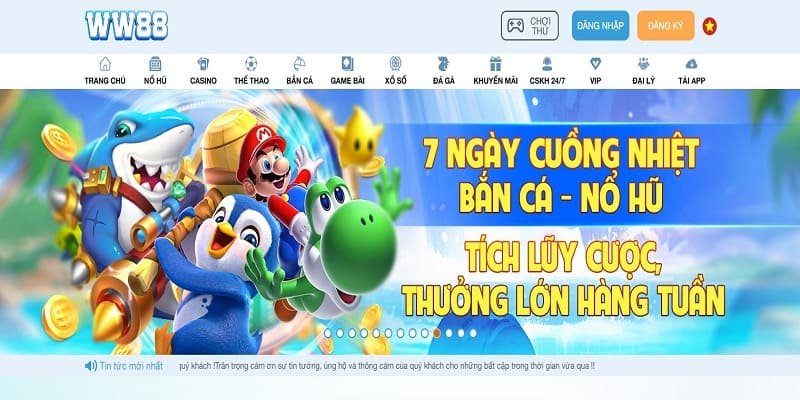 Vài nét giới thiệu về điểm cược Ww888